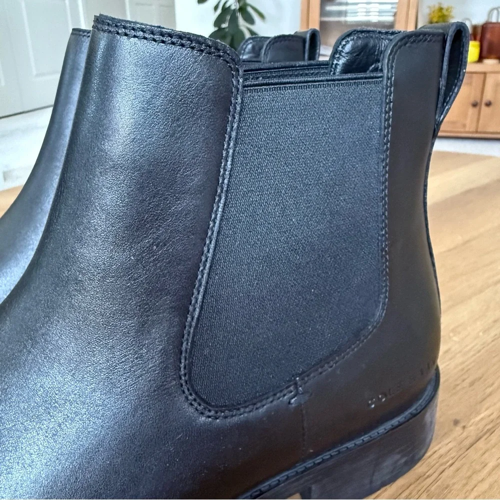 Cole Haan Men’s Hawthorne Chelsea Boot Black Size 10.5